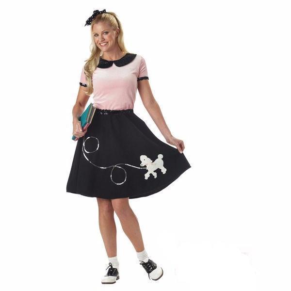 Buy 50s Hop with Poodle Skirt Costume from Costume Super Centre AU