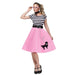 Buy 50s Poodle Dress Costume for Adult from Costume Super Centre AU