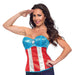 American Dream Sequin Adult Corset | Costume Super Centre AU