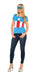 American Dream Adult T-Shirt & Mask Set | Costume Super Centre AU