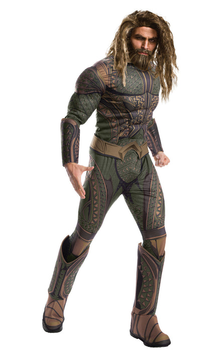 Buy Aquaman Beard and Wig Set for Adults - Warner Bros Aquaman from Costume Super Centre AU