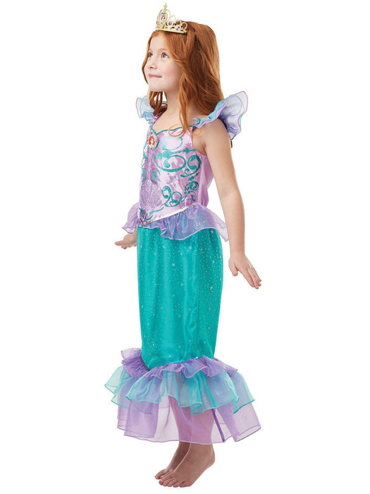 Buy Ariel Glitter & Sparkle Costume for Kids - Disney The Little Mermaid from Costume Super Centre AU
