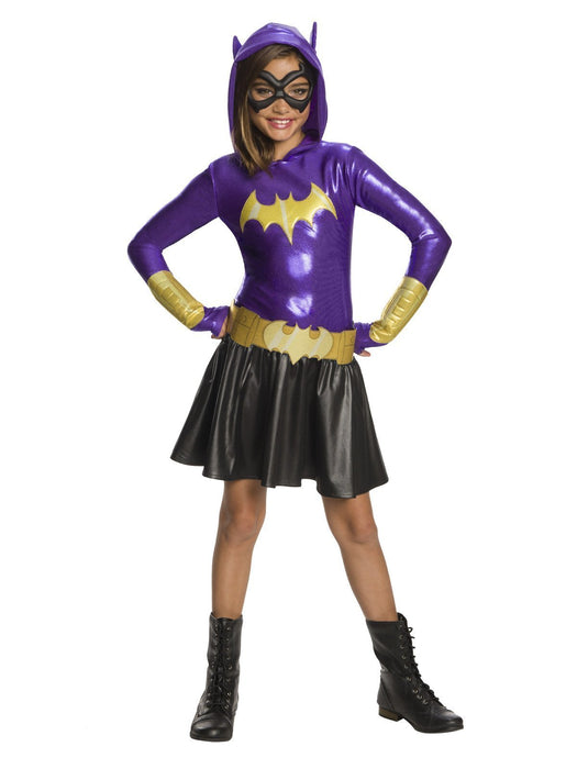 DC Super Hero Girls Batgirl Hoodie Dress Child Costume | Costume Super Centre AU