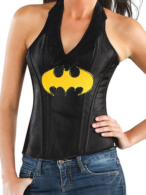 Buy Batgirl Leather-Look Halter Top for Adults - Warner Bros DC Comics from Costume Super Centre AU