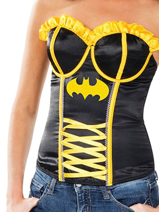 Buy Batgirl Ribbon Detail Corset for Adults - Warner Bros DC Comics from Costume Super Centre AU