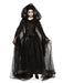 Black Full Length Hooded Adult Cape | Costume Super Centre AU