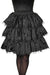 Black Ruffle Adult Skirt | Costume Super Centre AU