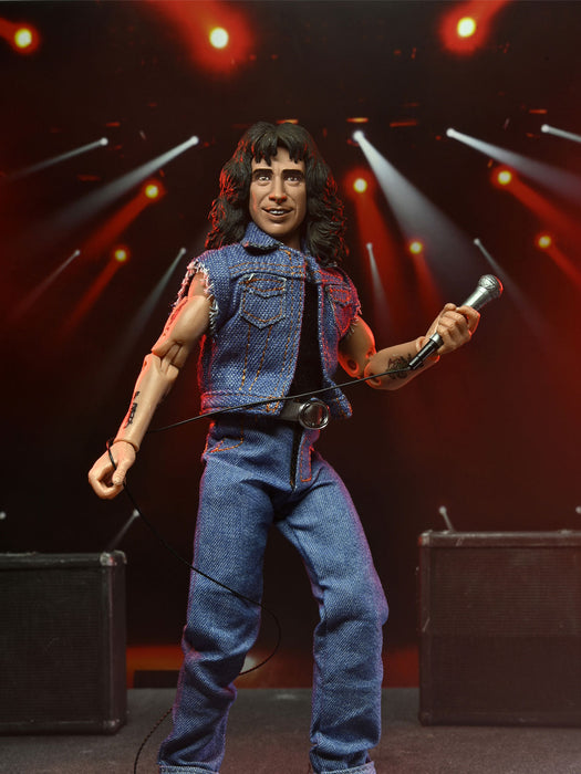 Buy Bon Scott “Highway to Hell” - 8” Clothed Figurine - AC/DC - NECA Collectibles from Costume Super Centre AU