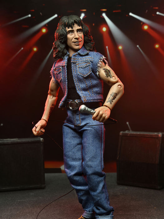 Buy Bon Scott “Highway to Hell” - 8” Clothed Figurine - AC/DC - NECA Collectibles from Costume Super Centre AU