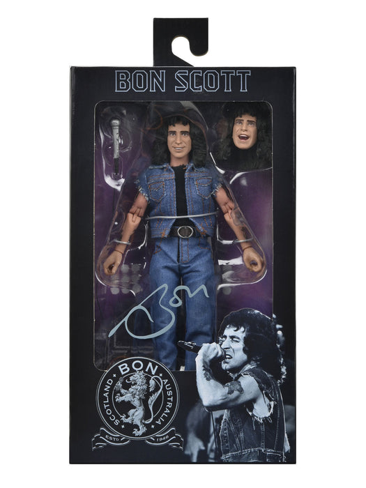 Buy Bon Scott “Highway to Hell” - 8” Clothed Figurine - AC/DC - NECA Collectibles from Costume Super Centre AU