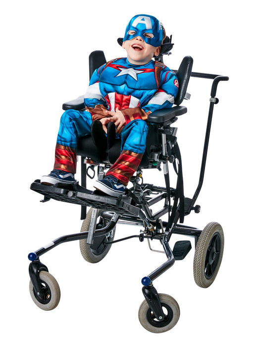 Buy Captain America Adaptive Costume for Kids - Marvel Avengers from Costume Super Centre AU