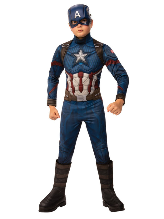 Buy Captain America Deluxe Costume for Kids - Marvel Avengers: Endgame from Costume Super Centre AU