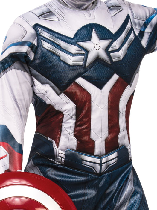 Buy Captain America Deluxe Costume for Kids - Marvel Falcon & the Winter Soldier from Costume Super Centre AU