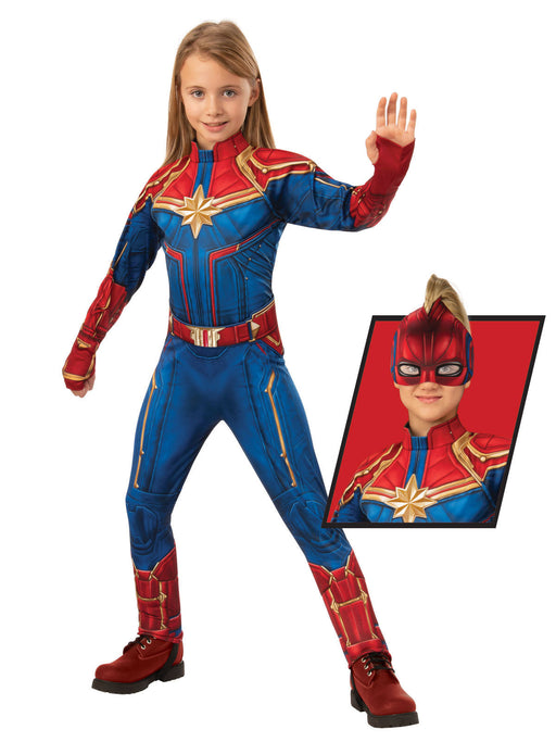 Buy Captain Marvel Deluxe Costume for Kids - Marvel Captain Marvel from Costume Super Centre AU