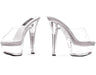 Buy Mule 6 Inch Heel Clear from Costume Super Centre AU