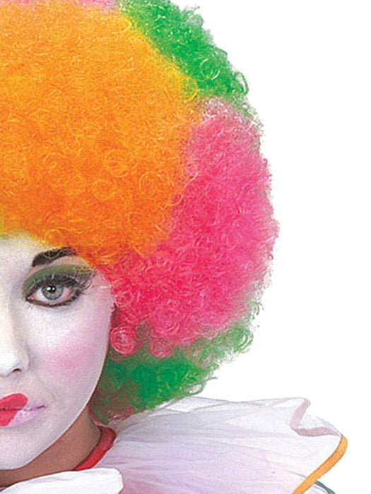 Buy Clown Tri-Coloured Wig for Adults from Costume Super Centre AU