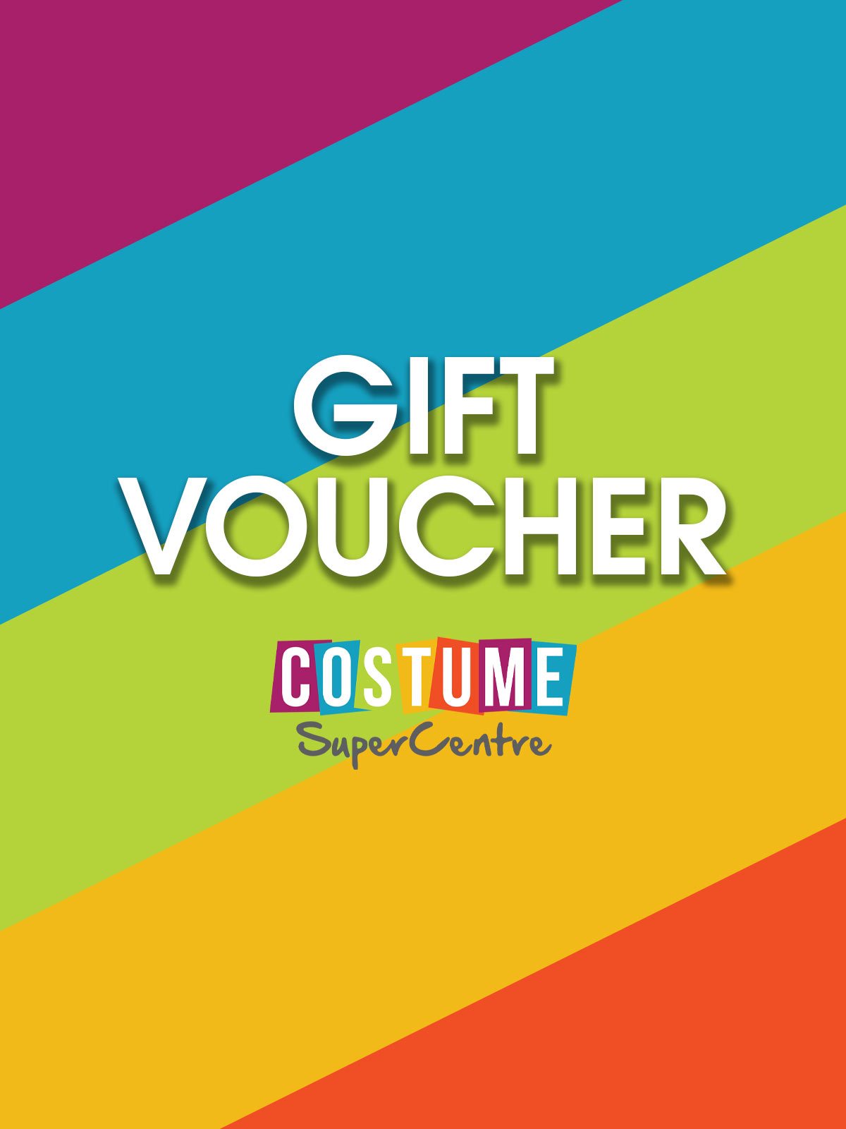 Costume Super Centre Digital Gift Voucher Costume Super Centre