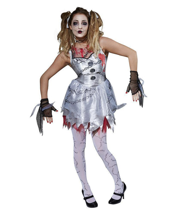 Buy Deathly Doll Adult Costume from Costume Super Centre AU