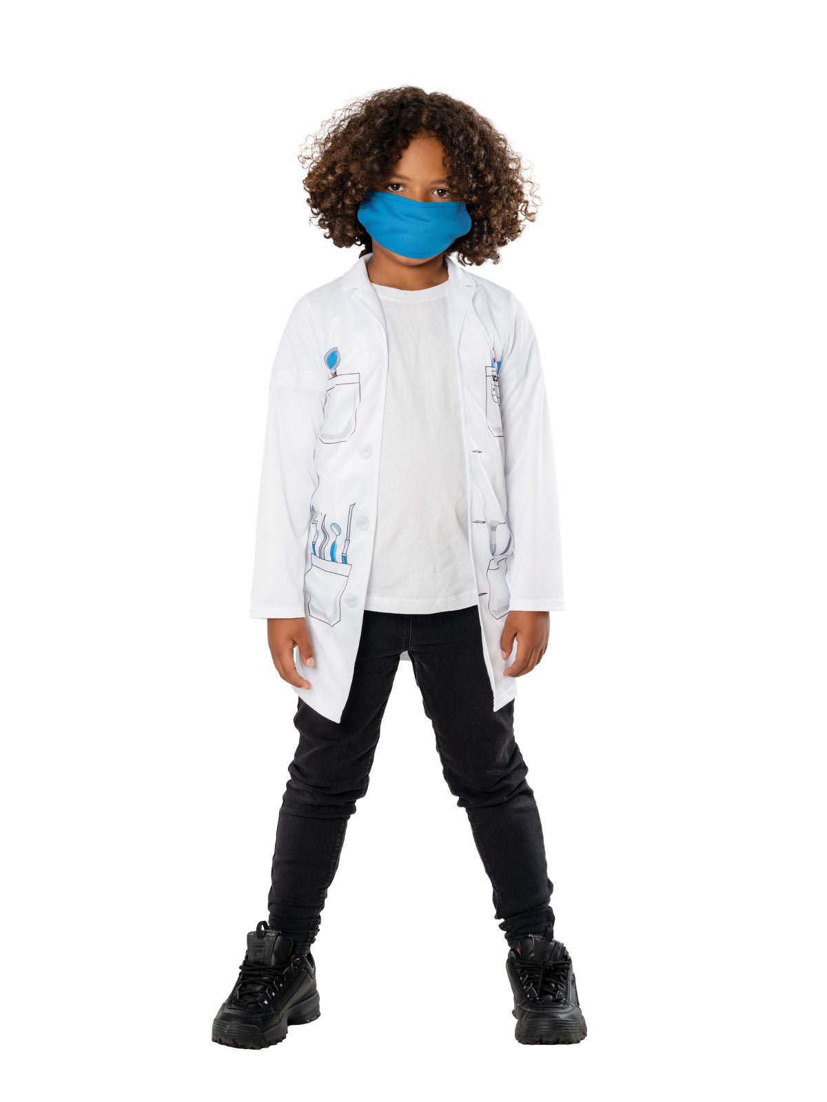 Anphile Dentist Costume For Kids, Kids Doctor Costume Play Set, Career Day Dress Up Costume For Boys Girls