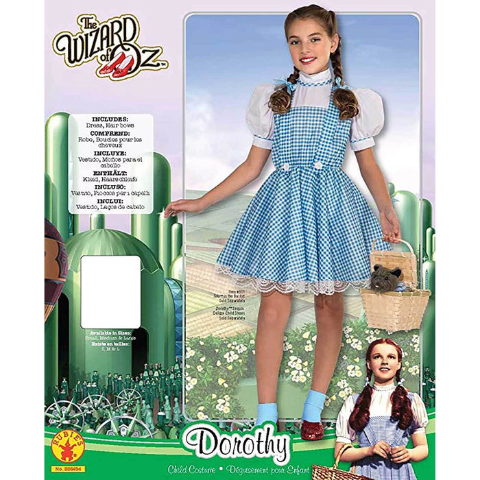 Buy Dorothy Deluxe Costume for Kids - Warner Bros The Wizard of Oz from Costume Super Centre AU