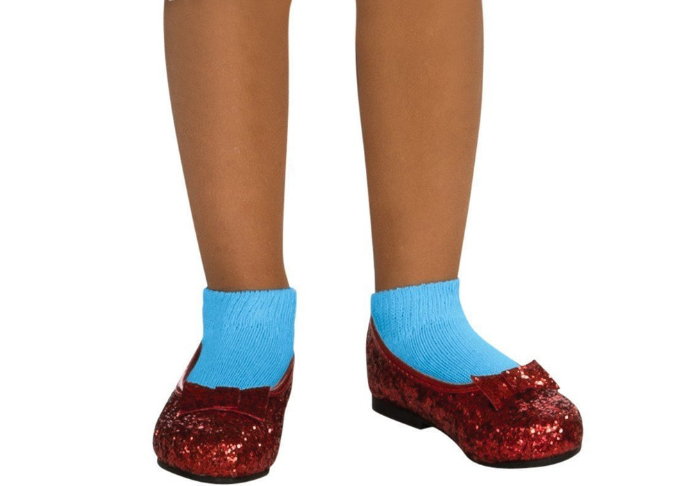 The Wizard of OZ - Dorothy Deluxe Sequin Girls Shoe | Costume Super Centre AU