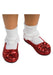 The Wizard of OZ - Dorothy Red Glitter Deluxe Child Shoes | Costume Super Centre AU
