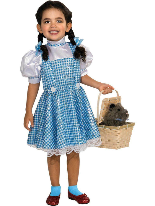 The Wizard of OZ Dorothy Sequin Toddler Costume | Costume Super Centre AU