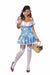 The Wizard of OZ - Dorothy Sequin Sparkle Adult Costume | Costume Super Centre AU