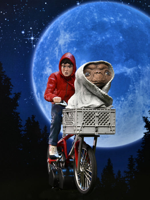 Buy E.T. & Elliot On Bicycle - 7" Scale Action Figurine - E.T. The Extra Terrestrial - NECA Collectibles from Costume Super Centre AU