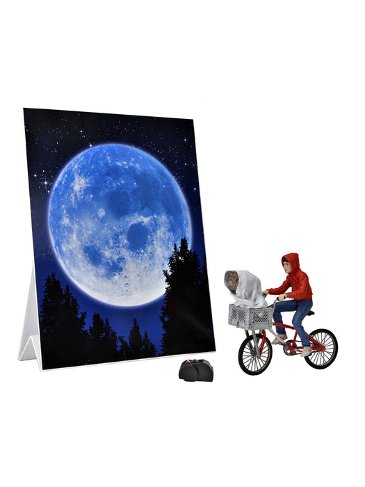 Buy E.T. & Elliot On Bicycle - 7" Scale Action Figurine - E.T. The Extra Terrestrial - NECA Collectibles from Costume Super Centre AU