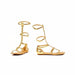Buy Egyptian Gold Sandals from Costume Super Centre AU