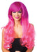Buy Fuchsia & Pink Long Wavy Wig for Adults from Costume Super Centre AU