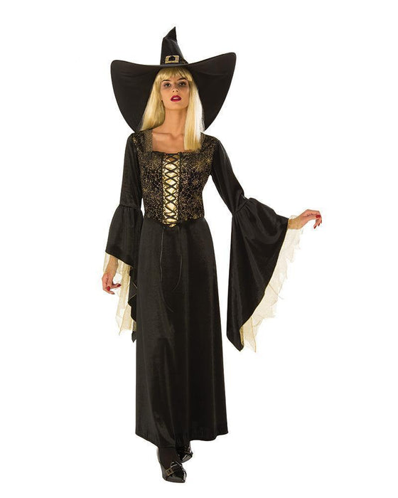 Golden Web Witch Adult Costume | Costume Super Centre AU