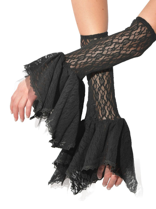 Grim Lace Draped Adult Gauntlets | Costume Super Centre AU