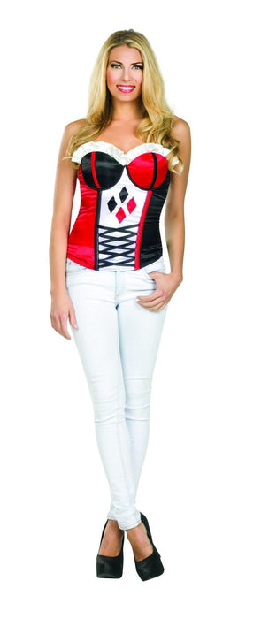 Harley Quinn Adult Corset | Costume Super Centre AU