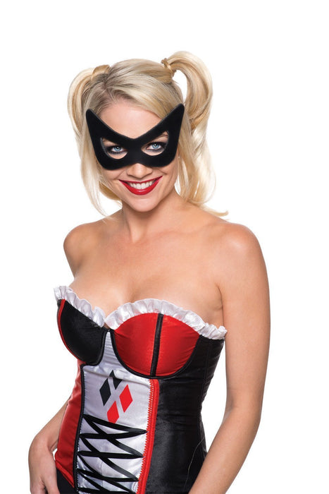 Harley Quinn Adult Eye Mask | Costume Super Centre AU