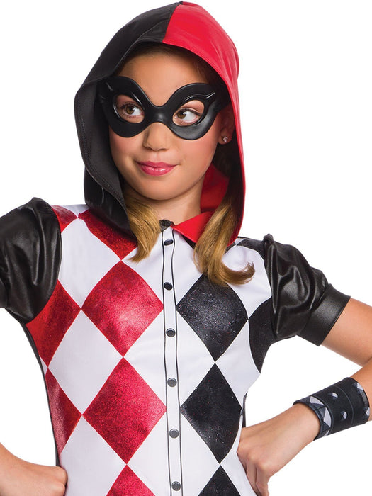 Buy Harley Quinn Hoodie Costume for Kids - Warner Bros DC Super Hero Girls from Costume Super Centre AU