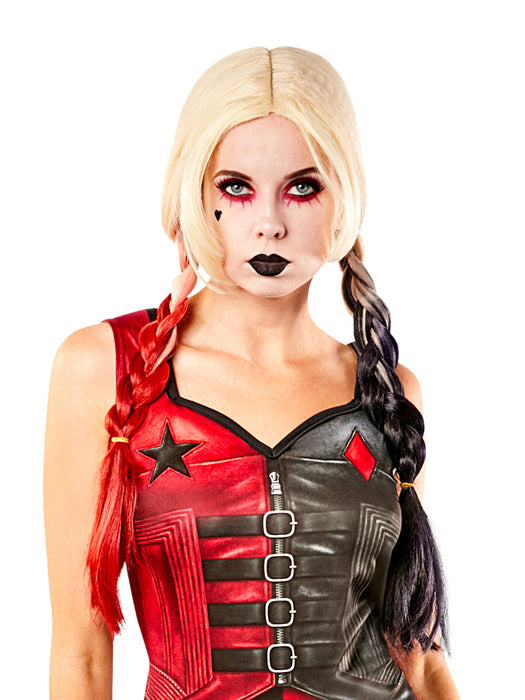Buy Harley Quinn Wig for Adults - Warner Bros Suicide Squad 2 from Costume Super Centre AU