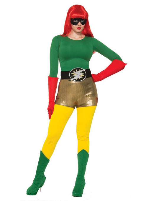 Hero Boot Tops Green | Costume Super Centre AU