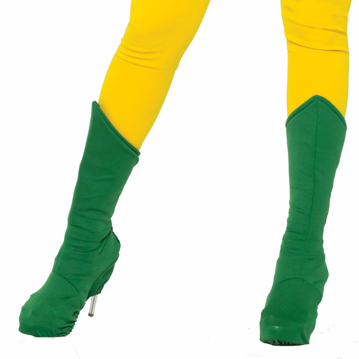Buy Hero Green Boot Tops for Adults from Costume Super Centre AU