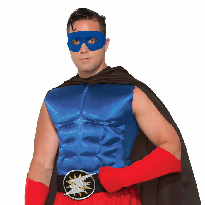 Hero Muscle Chest Blue | Costume Super Centre AU