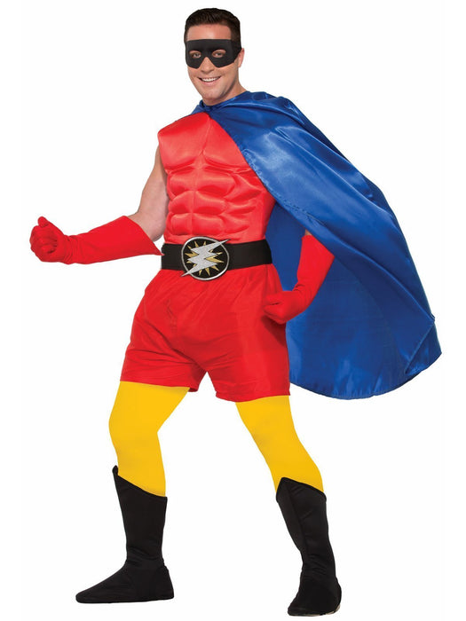 Hero Boxer Shorts Red | Costume Super Centre AU