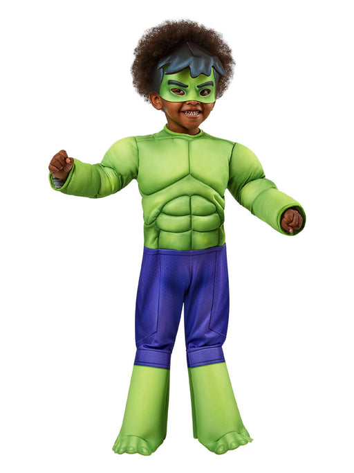 Buy Hulk Deluxe Costume for Toddlers - Marvel Spidey & His Amazing Friends from Costume Super Centre AU