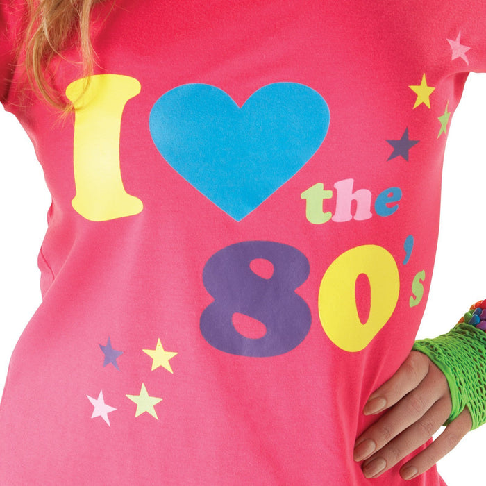 Buy I Love The 80s T-Shirt for Adults from Costume Super Centre AU