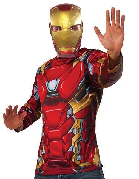 Iron Man Adult Costume Top & Mask Set | Costume Super Centre AU