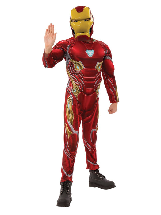 Buy Iron Man Deluxe Costume for Kids - Marvel Iron Man from Costume Super Centre AU