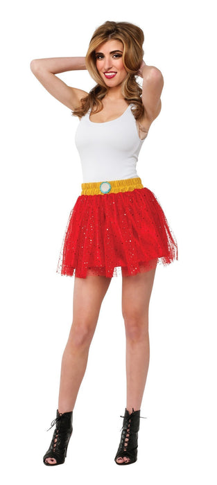 Iron Rescue Adult Glitter Tutu Skirt | Costume Super Centre AU