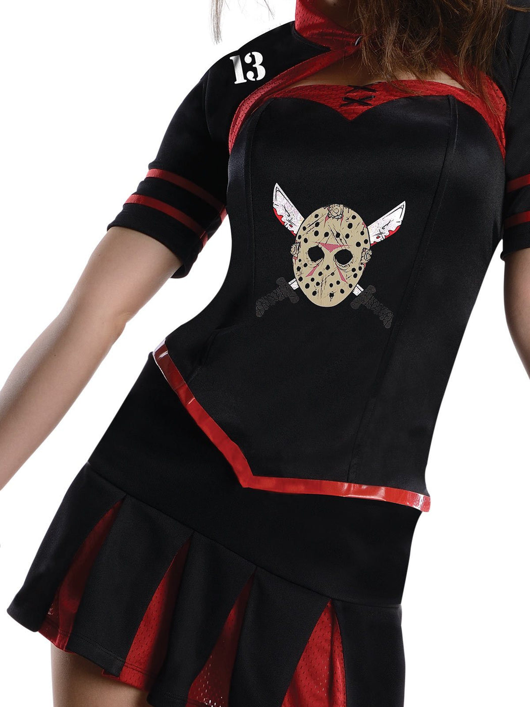 Jason Voorhees Cheerleader Costume for Adults - Friday the 13th ...