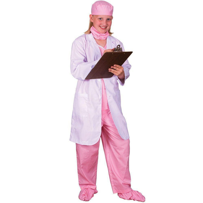 Junior Surgeon Doctor Pink Child Costume | Costume Super Centre AU