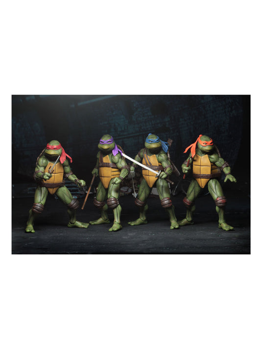 Buy Leonardo - 7" Action Figurine - Teenage Mutant Ninja Turtles (1990) - NECA Collectibles from Costume Super Centre AU